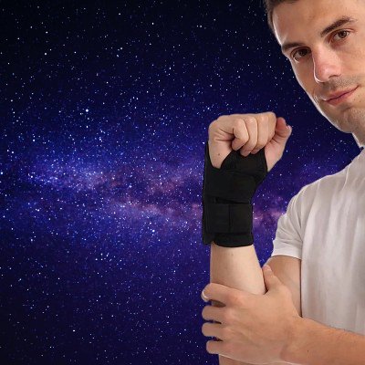 CarpalBrace™ - Noir - Fitness Espace