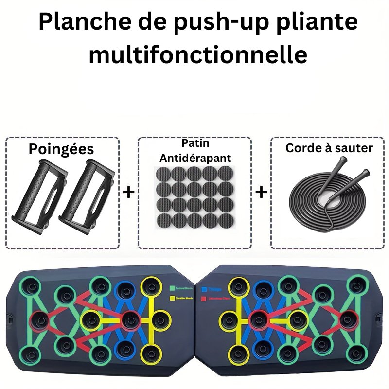 Planche de Push Up - Fitness Espace