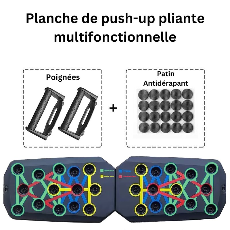 Planche de Push Up - Fitness Espace